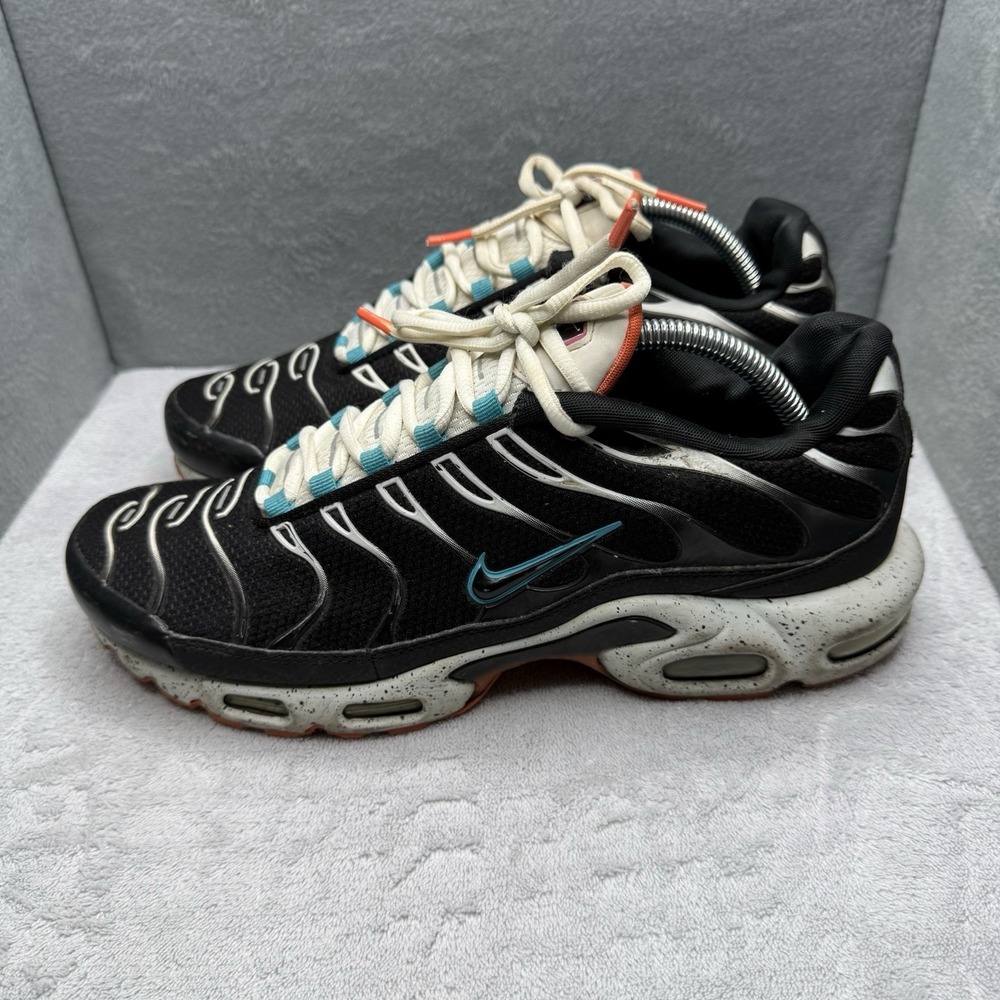 Nike Air Max Plus TN Black White Orange Blue Sneakers Shoes Size Unknown